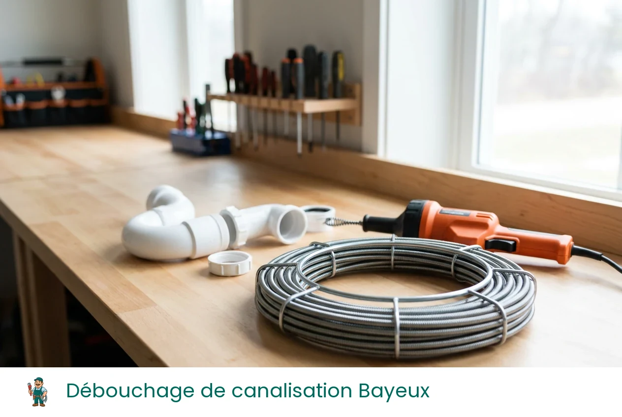 Débouchage de canalisation à Bayeux