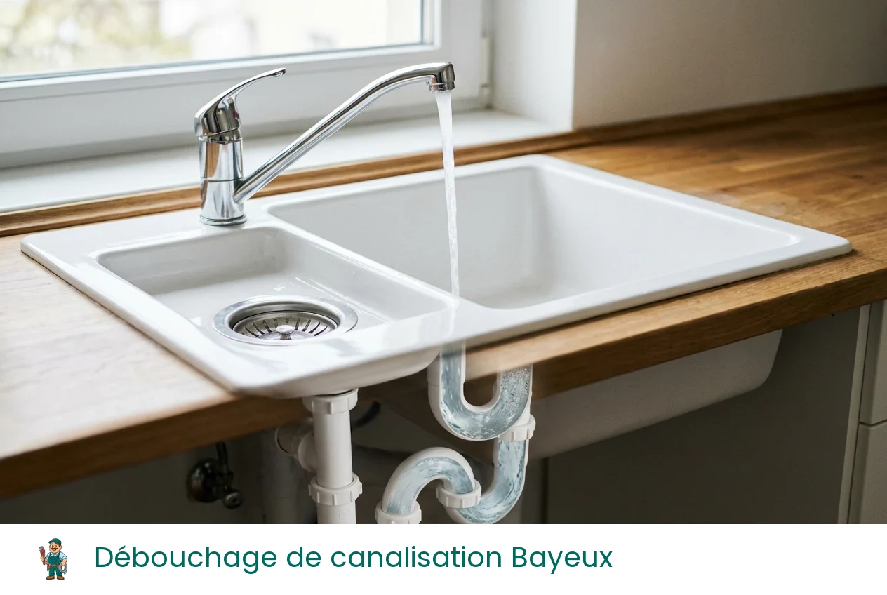 Débouchage de canalisation à Bayeux