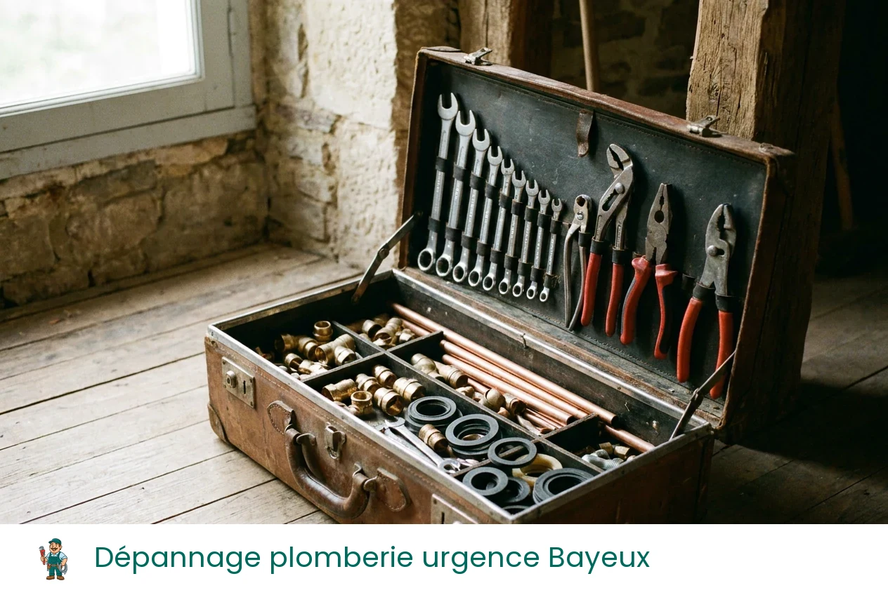 Dépannage plomberie urgence à Bayeux