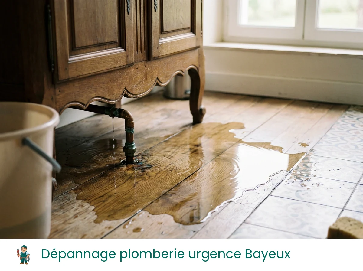 Dépannage plomberie urgence à Bayeux