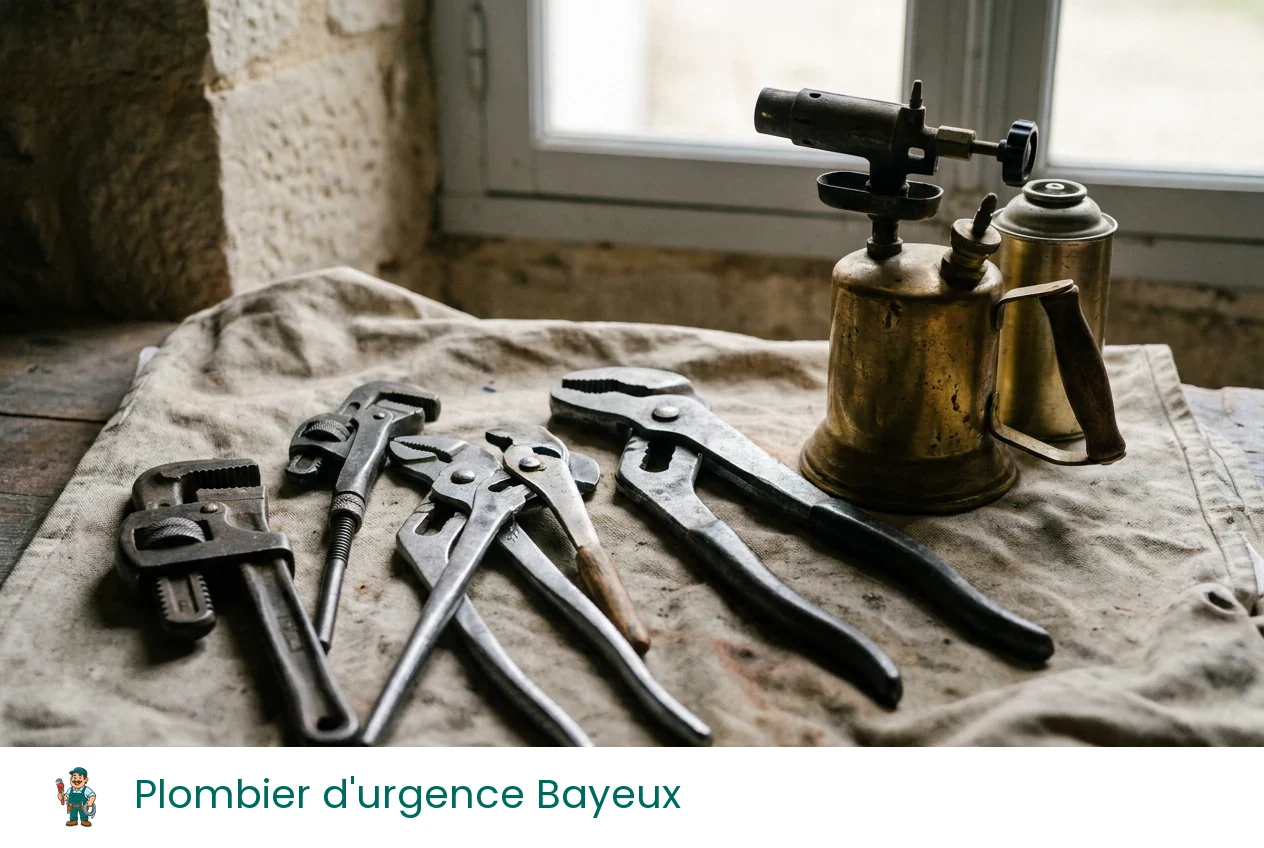 Plombier d'urgence à Bayeux