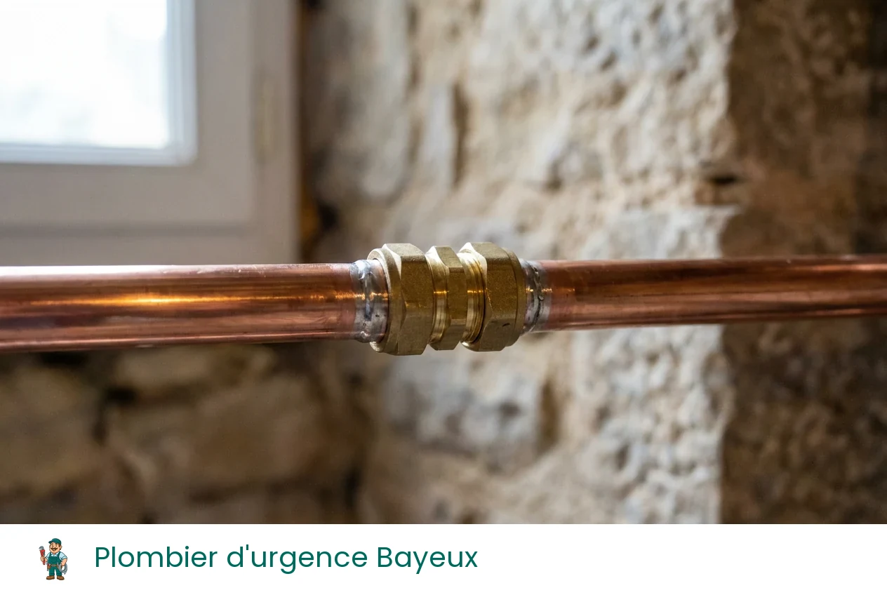 Plombier d'urgence à Bayeux