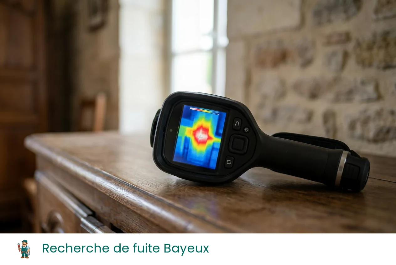 Recherche de fuite à Bayeux