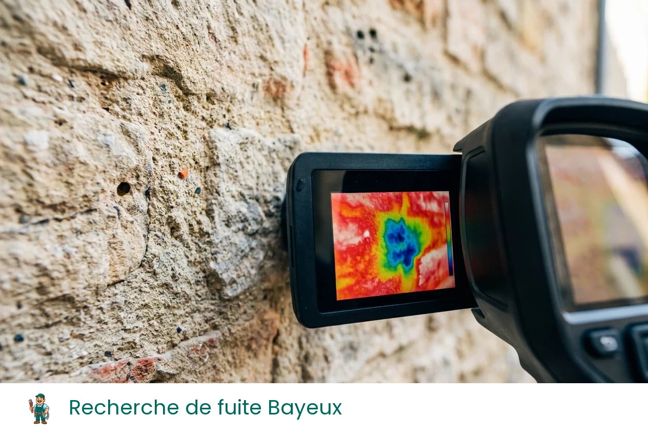 Recherche de fuite à Bayeux