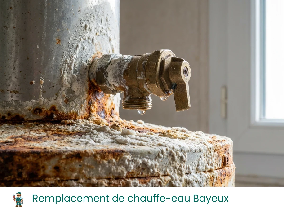 Remplacement de chauffe-eau à Bayeux