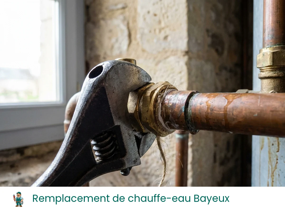 Remplacement de chauffe-eau à Bayeux