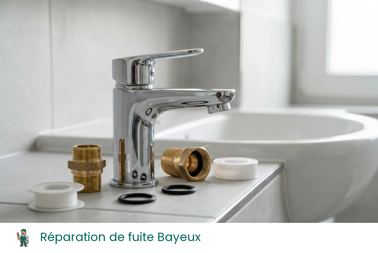 Réparation de fuite à Bayeux