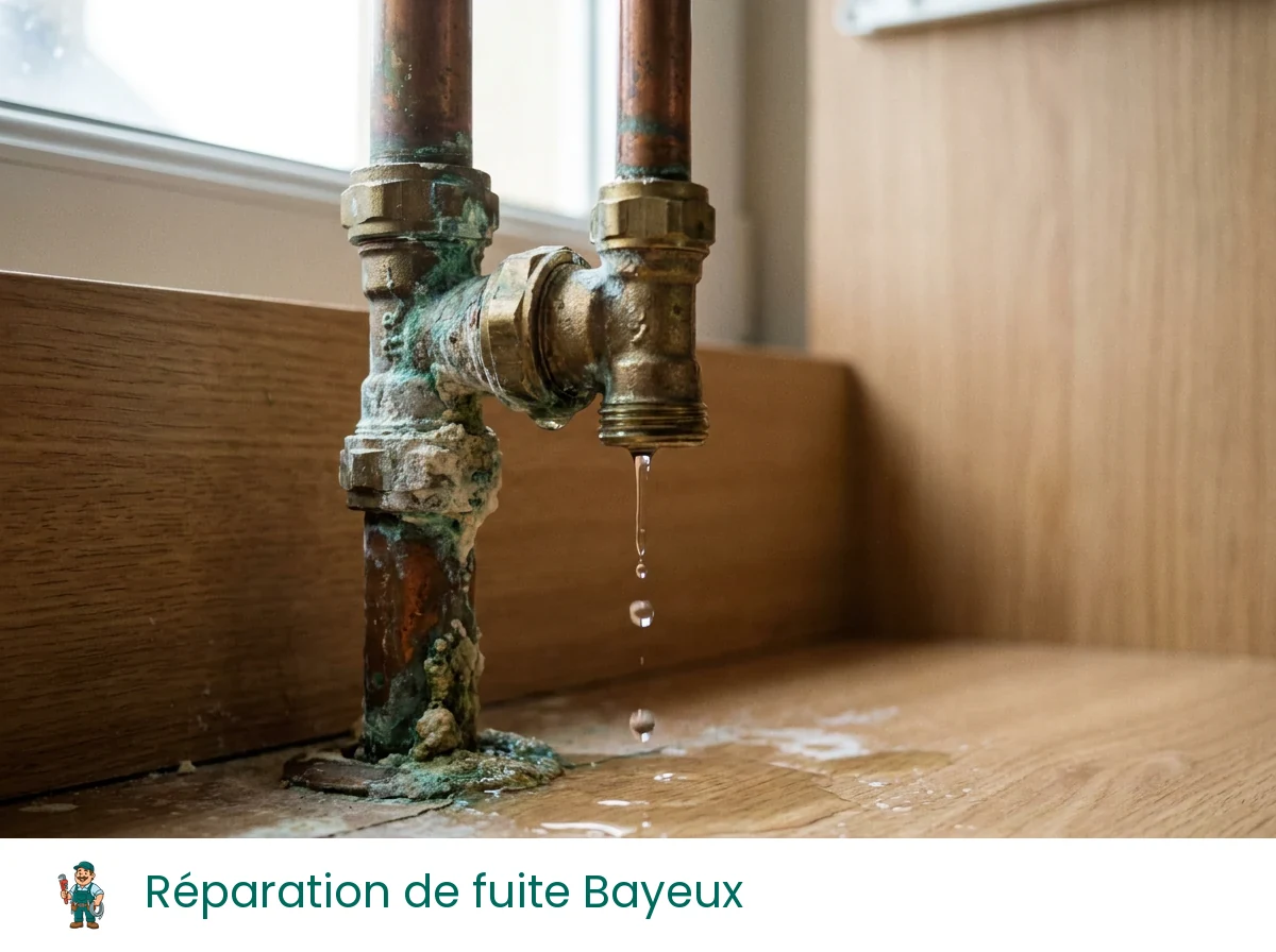 Réparation de fuite à Bayeux